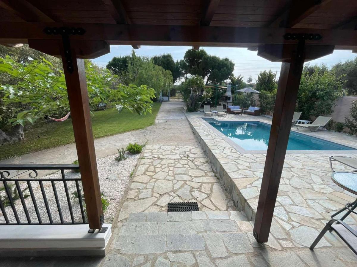 Vila Kalimera Private Pool Villa Nea Poteidaia Exteriör bild